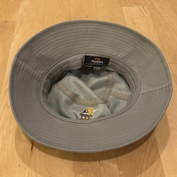Men’s PUKKA Polyester Bucket Golf Hat Bali Hai Grey Size L/XL - Picture 5 of 5